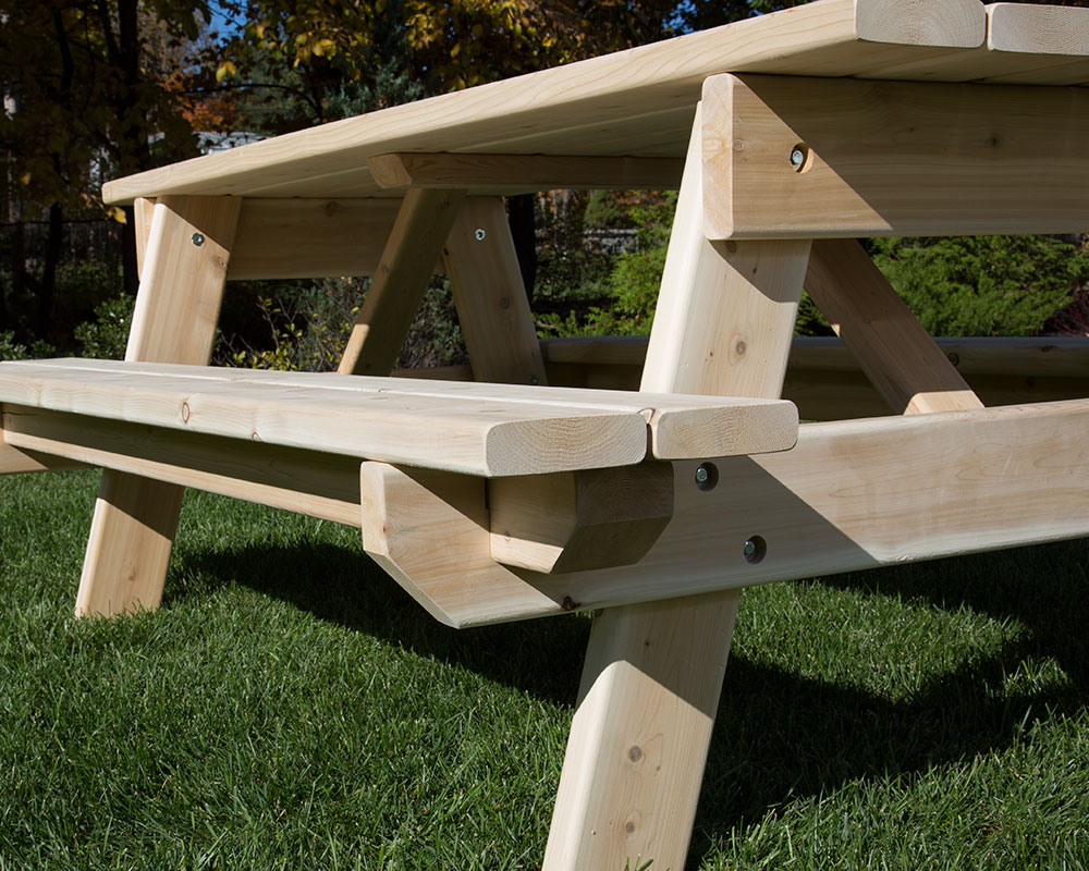 White Cedar Picnic Table 6 Foot