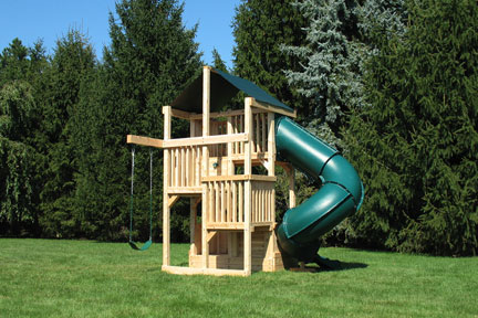 Space Saver Swing Set