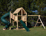 Play set with Tube Slide