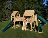 Swing Set with Bridge