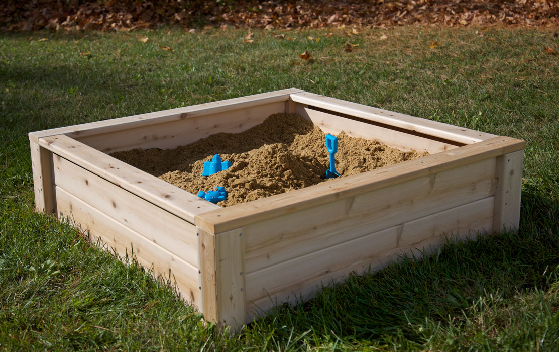 Cedar Garden Box or Sandbox Backyard Activities
