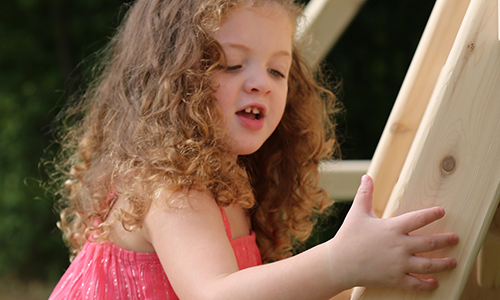 White Cedar Swing Sets are the best choice. 