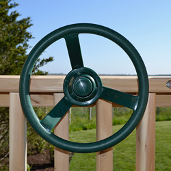 Playset steering wheel red.