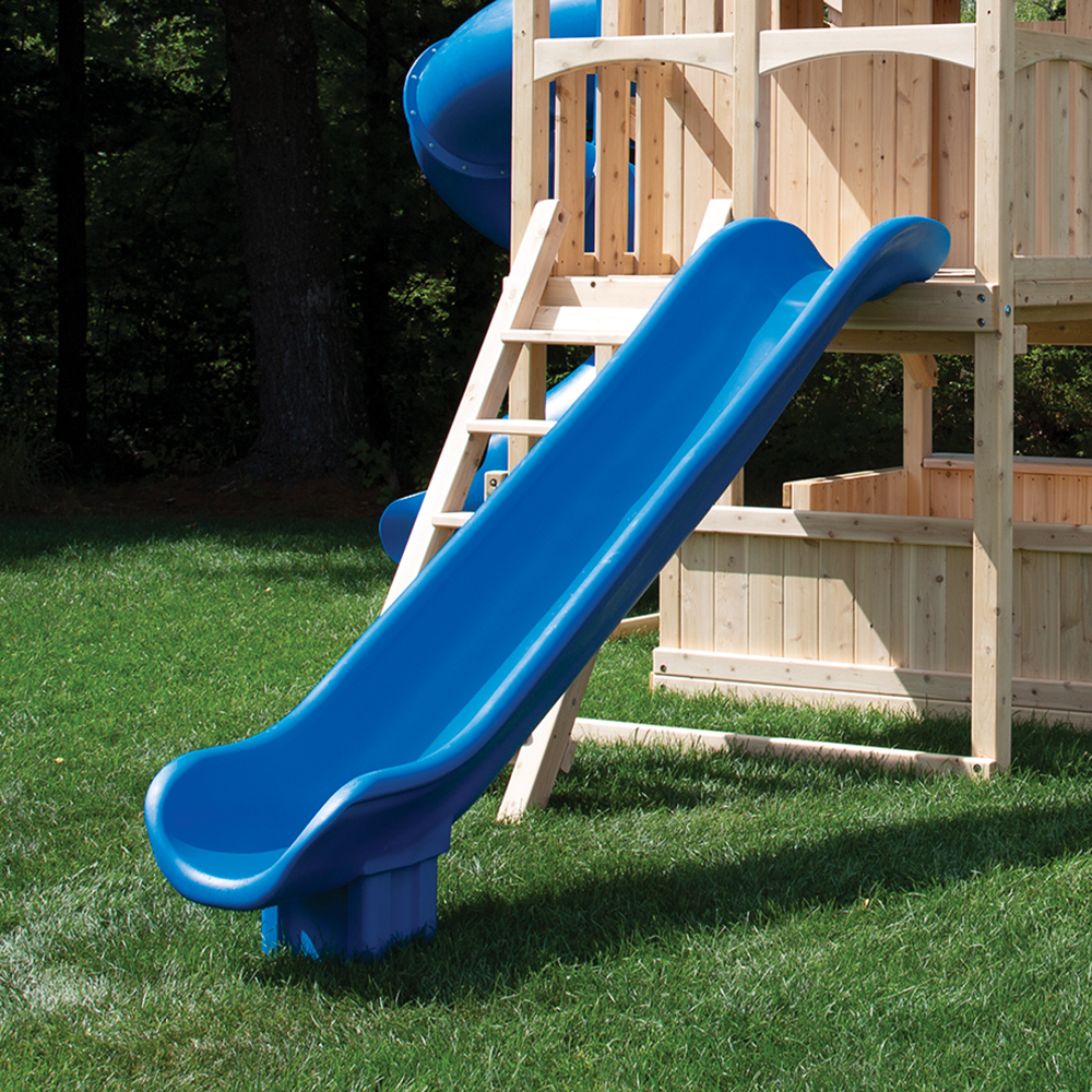 10 foot long scoop slide for wooden swing sets or playsets.