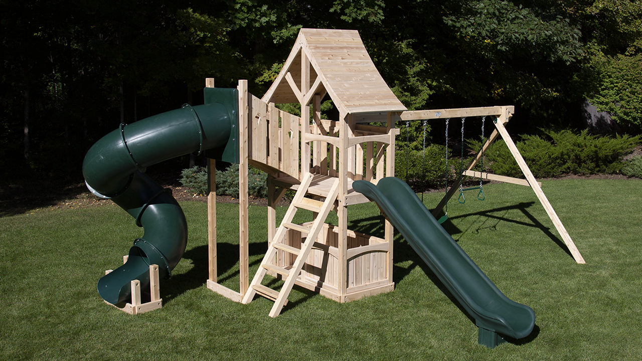 Havendale Deluxe - Swing Set - Triumph Play Systems
