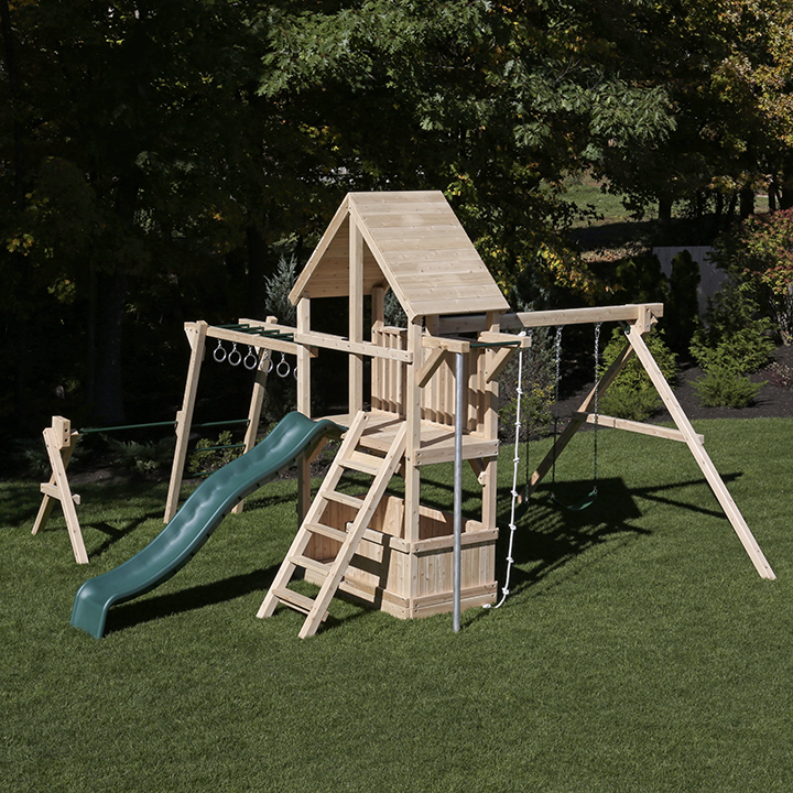 Dunmore Loaded Swing Sets Triumph Play Systems