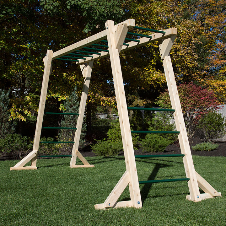 Free standing clearance monkey bars
