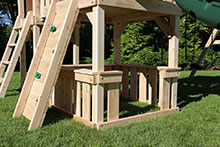 Playset Wooden Roof.