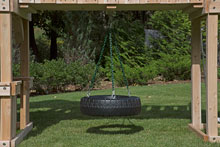 Swing set A-Frame braket.