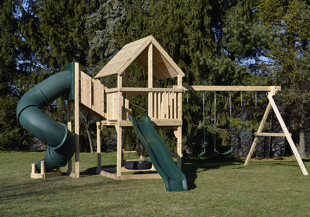 large swing set