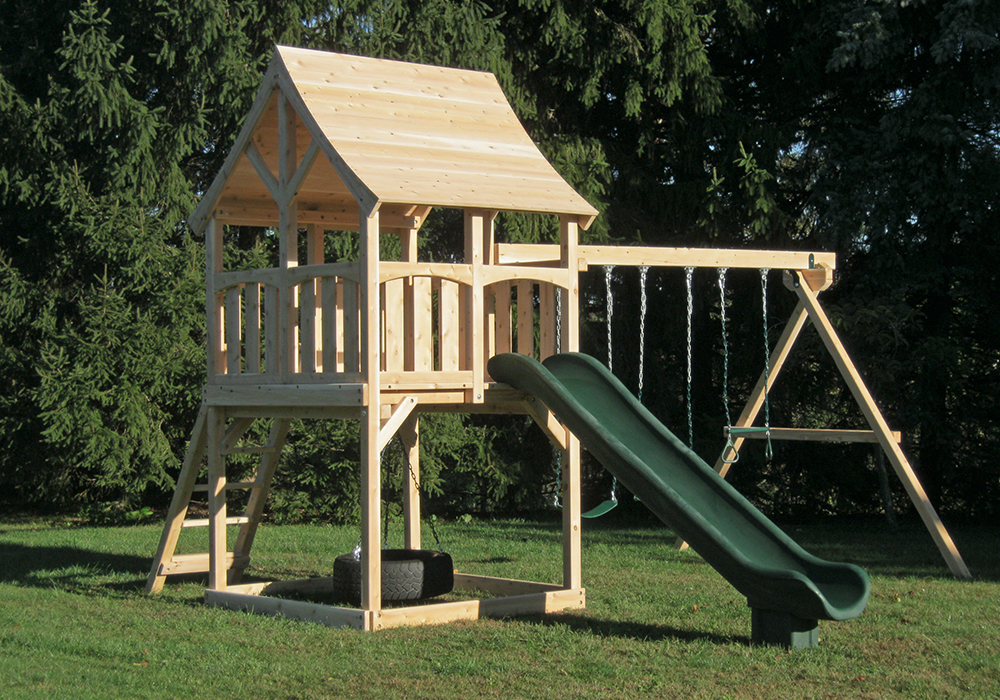 swing set play house